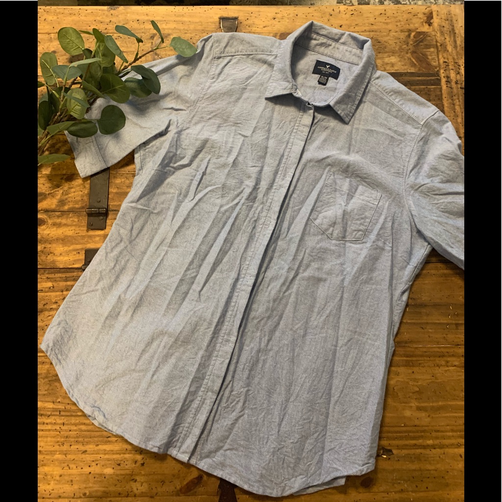 Ae Collared Button Up